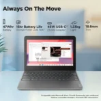 Lenovo 100e Chromebook Gen 4 MediaTek MediaTek Kompanio 528 - (4 GB/64 GB EMMC Storage/Chrome OS) 82W0001DHA Chromebook on /dl/lenovo-100e- - Image 9