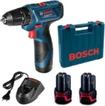 GSR 120-LI, with 2xGBA 12V 2.0Ah Battery, GAL 1210 CV Charger, 21 Pcs Acc. - 12V Cordless Drill (10 mm Chuck Size) [AA1102/198]