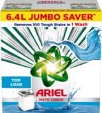 Ariel Top Load Fresh Liquid Detergent (6.4 L)