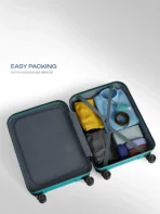 SAFARI Hard  body set of 4 wheels-eclipsemeo set  4w-teal, silver - Image 3