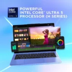 MOTOROLA Motobook 60 Pro Full Metal OLED AI PC Intel Core Ultra 5 225H -(16 GB/1TB SSD/Windows 11 Home) Motobook 141AH101 Thin and  Light Laptop (AA1104/81) - Image 2