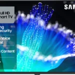 108 cm (43 inch) Full HD LED Smart Tizen TV 2025 Edition with Voice Assistance Remote Control | 100+ Free Channels | HDR 10+ Support | PurColor | Samsung Knox Security | Digital Tuner | Object Tracking Sound Lite | Adaptive Sound | Q-Symphony(UA43F5550FUXXL) [AA1096/37]