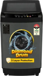 7 KG 5 STAR RATING FABRIC  SAFE WASH FULLY AUTOMATIC TOP LOAD BLACK , GREY(RMTL705NNNEG)[AA1098/52]