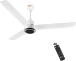 Orient Electric Ujala Prime BLDC with Remote BEE Star Rated with 3 Year Warranty BLDC Motor with Remote 1200 mm Ceiling Fan  (AA1104/165)