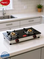 popular cooktop glass manual  gas stove (2 burners) - Image 2