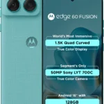 Edge 60 Fusion 5G (PANTONE Amazonite, 128 GB) (8 GB RAM)(AA1103/28)