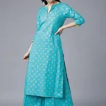 ARKV TEX Women Viscose Rayon Kurta Palazzo Set