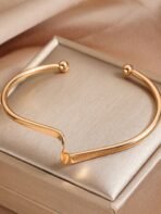 StyleCast x Revolte Gold-Plated Cuff Bracelet