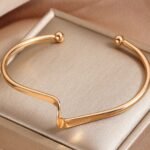 StyleCast x Revolte Gold-Plated Cuff Bracelet