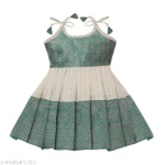 PW PLATYPUS world girls traditional pattu frock dress for kids(size - 6 to 12 months)