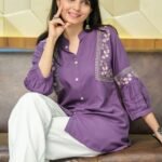 KALINI Women Ethnic Motifs Embroidered Kurti[aa1097/49]