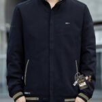 Men Colorblock Casual Jacket