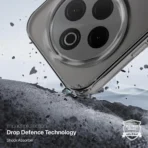 Back Cover for vivo T4 5G (Black, Shock Proof, Pack of: 1) [AA1100/43] - Image 2