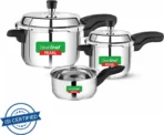 Pearl Special Combo 2 L, 3 L, 5 L Induction Bottom Pressure Cooker (AA1104/286)