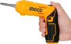 INGCO Lithium Ion Cordless Screwdriver CSDLI0442 Long Handle Screwdriver Set (Pack of 1)[AA1097/113] - Image 3