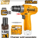 Power Tools 12V Cordless Drill with 1 Pcs 1.5Ah Battery Cordless Drill (10 mm Chuck size)[AA1100/159]