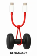 ULTRADART USB Type C Cable 1 m original 100W PD High-Power Type-C Cable | Supports 80W/65W, SUPERVOOC, VOOC, WARP | Android Auto + CarPlay | Universal Device Support – Red (Compatible with oppo, realme, narzo, oneplus, vivo, iqoo, samsung, motorola, mi, redmi, poco, Red, One Cable)[AA1100/192] - Image 2