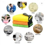 Greensify Microfiber 400 GSM cloth 40 X 40 cm Dry Microfiber Cleaning Cloth (5 Units)[AA1098] - Image 2