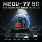 iBELL Visit store IBL M200-77SC ARC Welding Machine 200A with Hot Start,IGBT,Arc Force,Anti-Stick, Inverter Welding Machine[AA1098] - Image 2