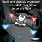 J-2 heavy duty motor dual camera dual battery HD 4K Camera Drone (AA1103/201) - Image 2