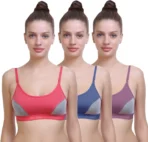 3 Women Sports Non Padded Bra (AA1104/294) - Image 6