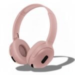 Max Pro Wireless Headphones – Bluetooth Headset with Active Noise Cancellation, Long Battery Life & Touch Controls for Music and Calls (MAX PRO-Pink)[aa1098]