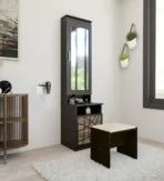 NEUDOT Visit store PARIS Engineered Wood Dressing Table (Finish Color - , WENGE, Knock Down)[aa1098]