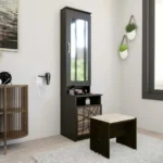 NEUDOT Visit store PARIS Engineered Wood Dressing Table (Finish Color - , WENGE, Knock Down)[aa1098]