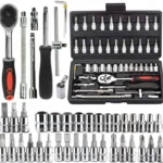 46 In 1 Pcs Tool Kit & Screwdriver and Socket Set,Hand Tool Kit Socket Set (Pack of 46) [AA1096/179]