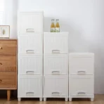 AK 10 ZONE 5 COMPARTMENTS OF PLASTIC CHEST OF DRAWERS (WHITE)[AA1098] - Image 2