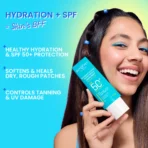 Dot & Key Visit store Sunscreen - SPF 50 PA++++ Blueberry Hydrate Barrier Repair,In-Vivo Tested, with Ceramides (30 g)[AA1098] - Image 3