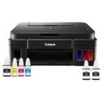 Canon PIXMA MegaTank G3000 All in One WiFi Inktank Colour Printer with 2 Additional Black Ink Bottles for Home and Office[AA1098]