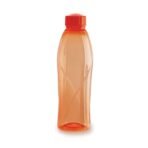 CELLO Texas PET Bottle | Leak proof and Break proof | Perfect for School, College, Work, and Outdoor adventures Water Bottle | 1 Litre, Set of 6 | Orange[AA1100/154] - Image 3