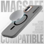 Mr. Case Back Cover for Nothing Phone 1 Sleek Frosted Translucent Back with Wireless Charging Support | Anti-Scratch Shockproof Phone Case - Black[AA1100/136] - Image 2