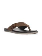 Bata JEFF THONG Dark Brown Thong Slipper for Men[aa1098]