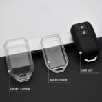 Keyzone Clear TPU Key Cover Compatible for Victoris, Jimny, Baleno, Grand Vitara, Xl6, Ignis, Swift, Ertiga, New Brezza 2022, Dzire, Fronx 2 Button Smart Key (Clear TPU)[aa1098] - Image 5