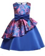 Niren Enterprise Multipatteren Baby Girl's Knee Length Frocks with Digital Prints [AA1096/192]