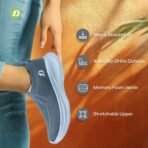 DOCTOR EXTRA SOFT Sports Shoes with Memory Foam Cushioned Insole Running Gym Training D-2008 Casuals For Men (Grey , 9) - Image 3