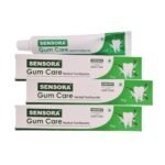 SENSORA Gum Care Toothpaste For Complete Oral Care | Prevents From Dry Mouth, Gum Diseases| India's First Toothpaste With Carrymax Technology| Made In India| Mint Flavour Pack Of 3[AA1098]