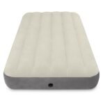 Intex Polyester Dura-Beam Standard Series Deluxe Single-High Airbed, Bed Height 10, Twin, Beige[AA1098] - Image 2