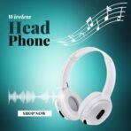 Max Pro Wireless Headphones – Bluetooth Headset with Active Noise Cancellation, Long Battery Life & Touch Controls for Music and Calls (MAX PRO-Pink)[aa1098] - Image 3