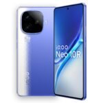 iQOO Neo 10R 5G (Raging Blue, 12GB RAM, 256GB Storage) | Snapdragon 8s Gen 3 Processor | India's Slimmest 6400mAh Battery Smartphone | Segment's Most Stable 90FPS for 5 Hours[AA1098]