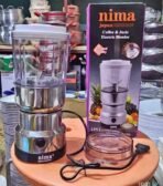 Nima Double Electric Grinder Best Wet& Dry Masala Multifunctional Portable Home use High-Speed Motor Stainless Steel Bowl Fast Blending Portable Blender[aa1098]