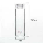 CELLO H2O Premium Edition Water Bottles Set of 4, 1000ml Each, Transparent | Food Grade, Leakproof Easy to Carry Backpack Bottle | Reusable Set of Pet Fridge Bottles for School Kids, Office & Gifting[AA1100/145] - Image 2