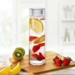 CELLO H2O Glass Fridge Water Bottle with Plastic Cap Set of 6, 920ml, Clear | Leakproof & Durable | Wide Mouth, Easy To Clean | Multi Set Glass Water Bottle for Kitchen, Home, Office, Gym, Travel[AA1100/148] - Image 3