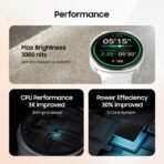 Samsung Galaxy Watch8 (44mm, LTE, Silver) with 3nm Processor | Dual GPS | Sapphire Glass & Armor Aluminum | 5ATM & IP68 | BP, ECG, IHRN & Vascular Load Monitoring | Anti-oxidant Index[AA1098] - Image 4