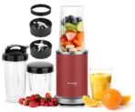 Kuvings New 2025 Nutri Blender PRO 2.0 Ferrari Red, Powerful 1000 W Motor, Upgraded 2 Blade Set for Wet & Dry, 2 Jars, Longest Warranty 7 Yrs, Mixer/Grinder/Smoothie Maker[AA1098]