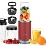 Kuvings New 2025 Nutri Blender PRO 2.0 Ferrari Red, Powerful 1000 W Motor, Upgraded 2 Blade Set for Wet & Dry, 2 Jars, Longest Warranty 7 Yrs, Mixer/Grinder/Smoothie Maker[AA1098]