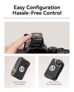 Hollyland Lark M2S Ultimate Combo Wireless Lavalier Mic for iPhone/Camera/Android/PC, 7g Titanium Clip Mic with 3-Lv Noise Cancel, 300m Range for YouTube Podcast Vlog(Camera RX+USB-C RX+Lightning RX)[AA1100/163] - Image 2