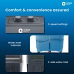 Orient Electric Tornado 65L Desert Air Cooler for home | Densenest Honeycomb Pads | Fully Collapsible Louvers, Inverter Compatible | High Air Delivery | 1 Year Warranty by Orient | Dark Grey[AA1098] - Image 4